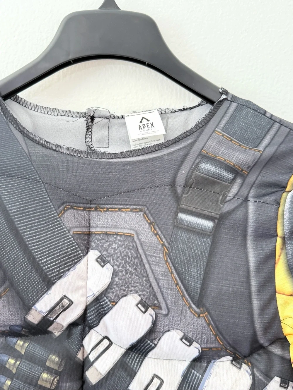 Apex Legends Mirage Costume Kids XL 14-16 Jumpsuit Halloween Cosplay